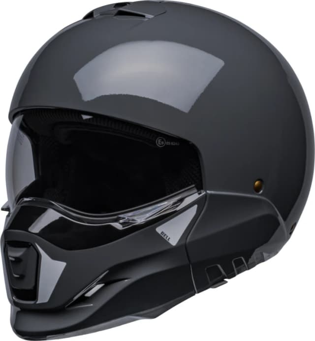 Bell Broozer Duplet Solid Gloss Nardo Gray Modular Helmet Size 2XL