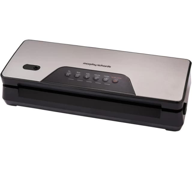 Morphy Richards 432040 Vacuum Sealer - Silver & Black 5056765400222
