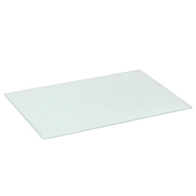 Harbour Housewares Glass Chopping Board - 50 X 40Cm White Kitchen Dining Place Mats Cutting Mat Worktop Saver Cooking & Food Prep