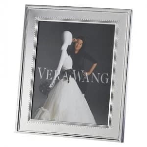 Wedgwood Vera Wang Grosgrain Photo Frame 5x7