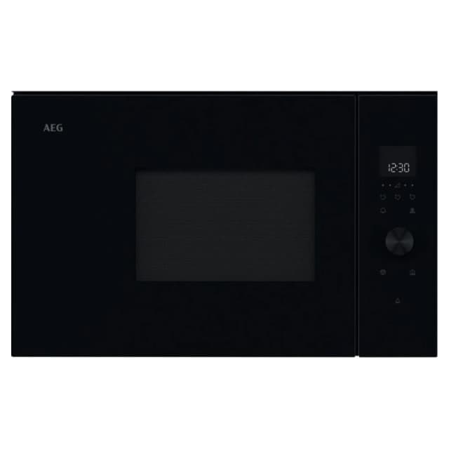 AEG OB6SM171DB 17 Litre 37cm High, Built In Small Standard Microwave Oven - Black