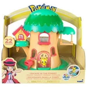 Pokemon Pika Poke Petite Pals Escape In The Forest Fairy Tree Playset