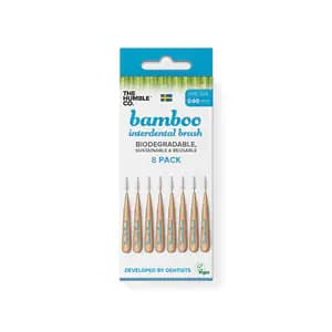 The Humble Co Bamboo 0.6mm Blue Interdental Brush 8Pcs