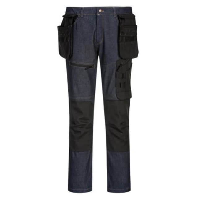 Portwest KX3 Holster Denim Work Trousers KX342INR36 Colour: Indigo