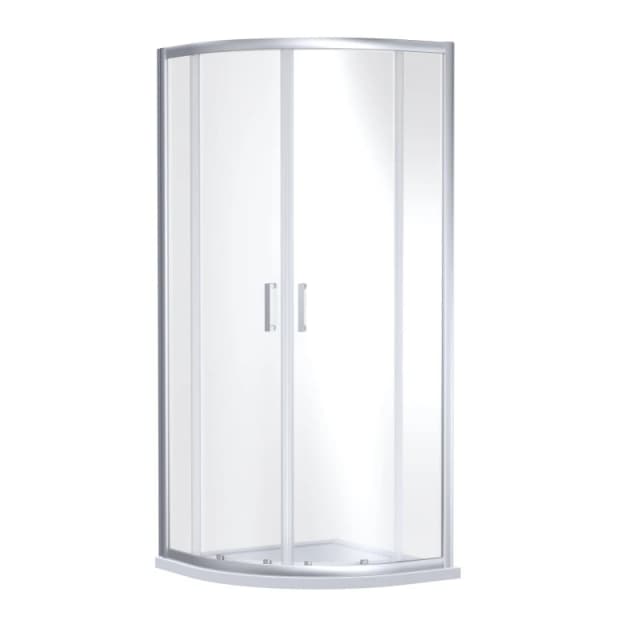 Balterley 6mm Glass Quadrant Shower Enclosure 1900 x 800 x 800mm Chrome Silver