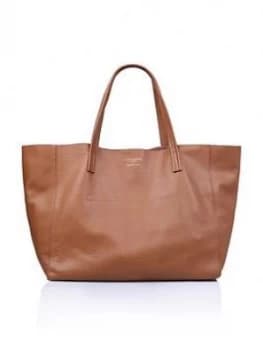 Kurt Geiger London Violet Horizontal Tote Bag - Tan