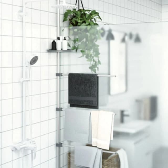 Vidaxl Towel Rail 47X280 Cm Aluminium