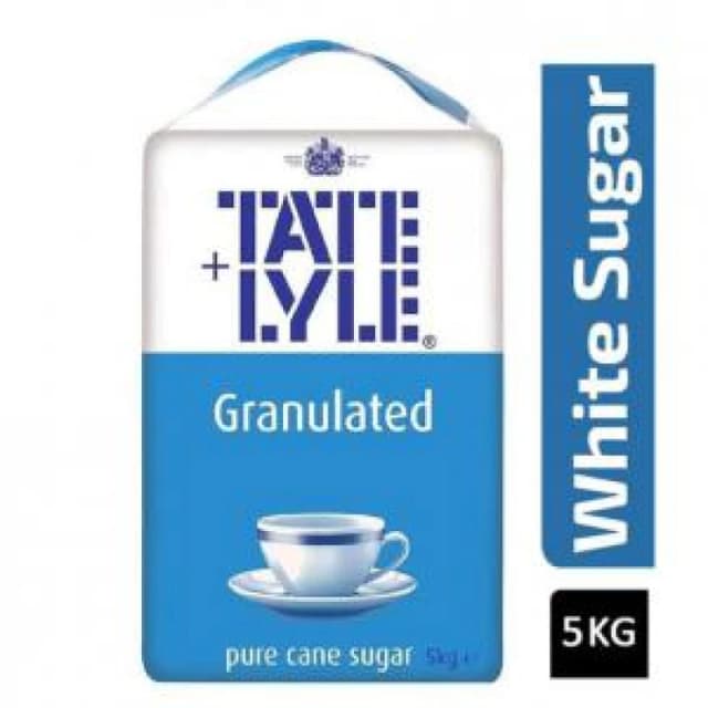 Tate & Lyle 5kg Granulated White Sugar Paper Bag NWT2213 NWT2213