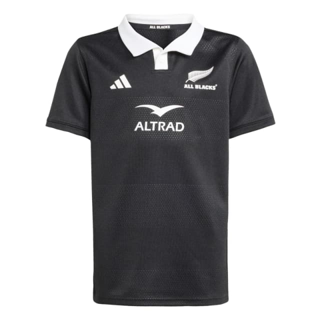 adidas All Blacks Home Shirt 2025 Juniors All Black male 13 Years