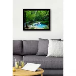 SC1155 Multicolor Decorative Framed MDF Painting