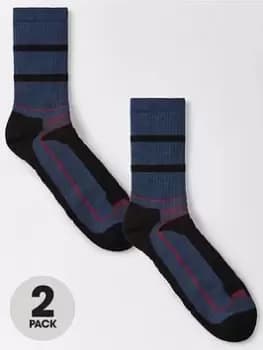 Regatta Samaris 3 Season Socks, Grey, Size 6-8, Men