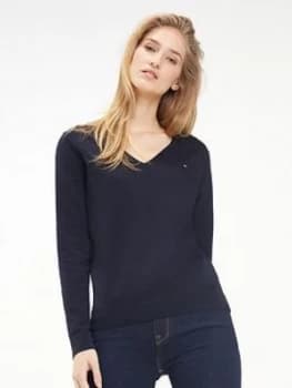Tommy Hilfiger Tommy Heritage V-Neck Knitted Jumper