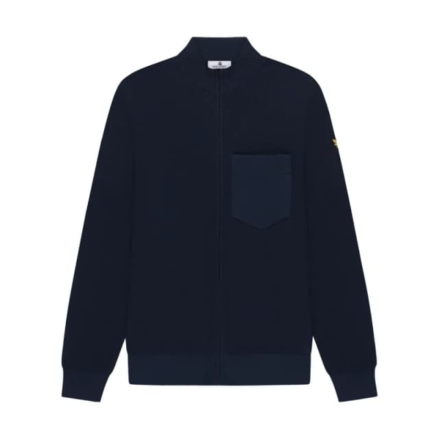 Lyle & Scott Classic zip jacket Lyle & Scott Bleu Male S