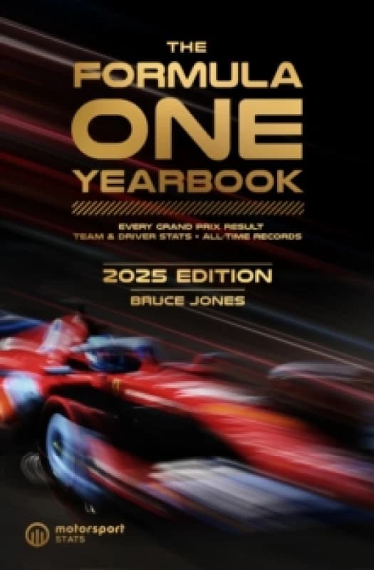 The Formula One Yearbook 2025. Hardback. By Bruce Jones Books