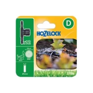 Hozelock 2786 In Line Adjustable Mini Sprinkler 4mm (Pack 12)