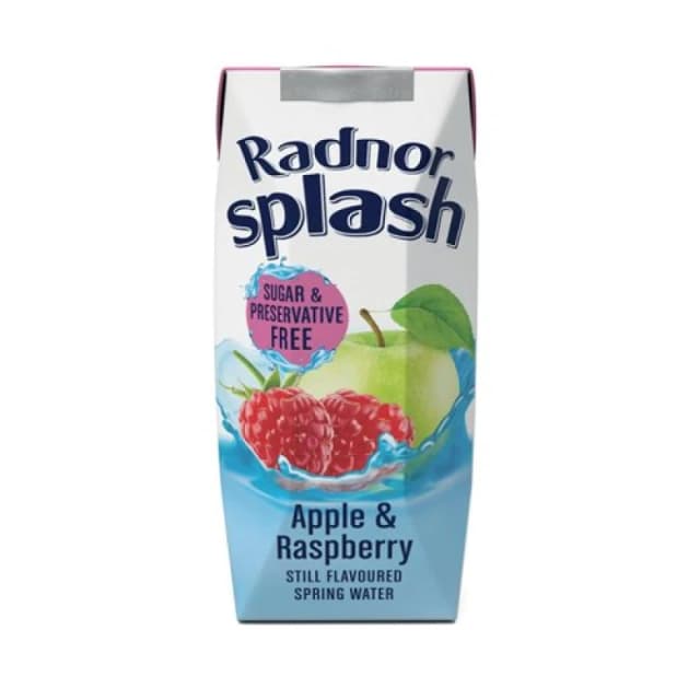 Radnor Hills Splash Apple Raspberry Water 250ml (24 Pack) 0201067