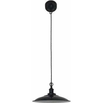 Faro Lighting - Faro Lang - 1 Light Dome Ceiling Pendant White, Black, E27