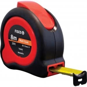 Fisco Tuf-Lok Tape Measure Imperial & Metric 26ft / 8m 25mm