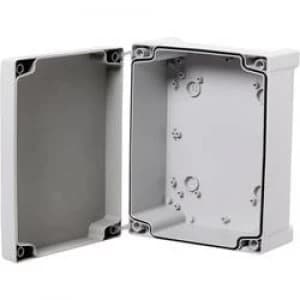 Wall mount enclosure 187 x 122 x 90 Acrylonitrile butadiene styrene Grey RAL