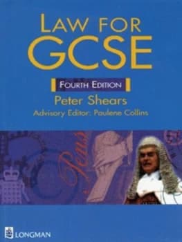 Law for Gcse by P Shears Book