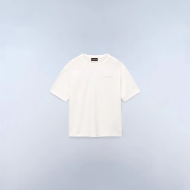 Napapijri Back Print Tee Junior White 206 male 12Y