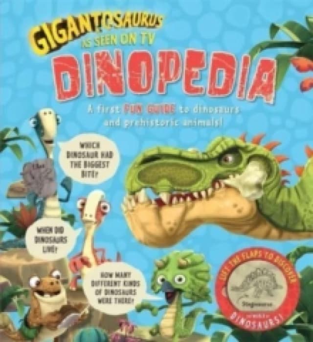 Cyber Group Studios Gigantosaurus - Dinopedia Book Multi unisex