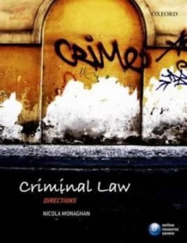 Criminal Law by Nicola Monaghan Paperback