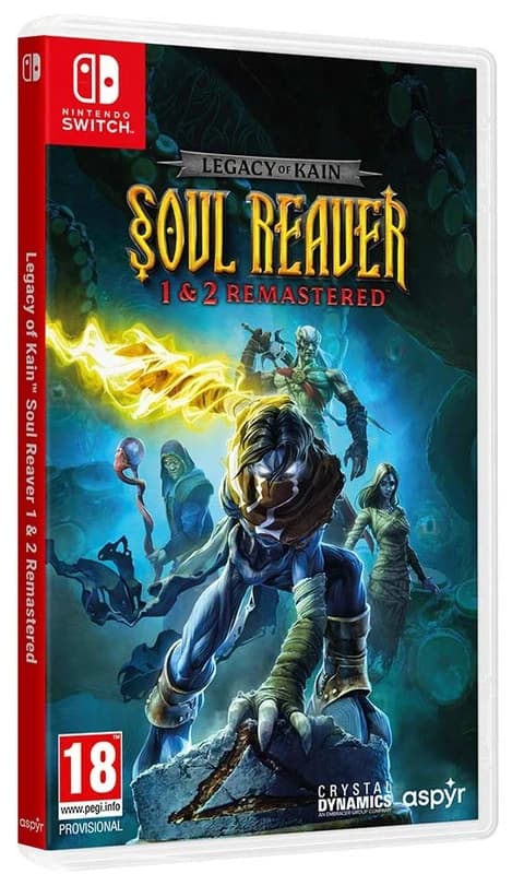 Legacy of Kain Soul Reaver 1 & 2 Remastered Nintendo Switch Game
