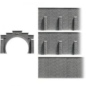 H0 Brick wall Stone NOCH