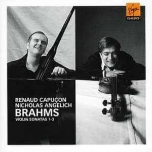 Violin Sonatas Capucon by Johannes Brahms CD Album