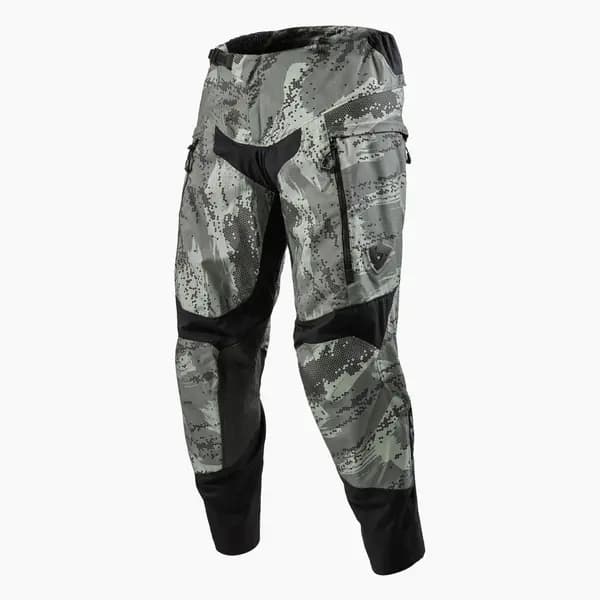 REV'IT! Peninsula Camo Grey Motorcycle Pants Size L