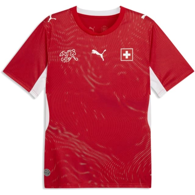 Puma PUMA Switzerland Home Shirt 2026 Adults Red/White male S