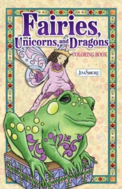 Jim Shore Fairies, Gnomes & Dragons Coloring Book Paperback / softback