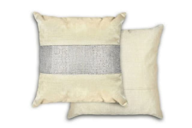 Melia Cushion Cover In Mink Cream