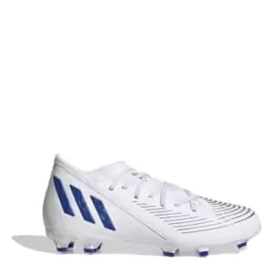 adidas Predator .3 Childrens FG Football Boots - White