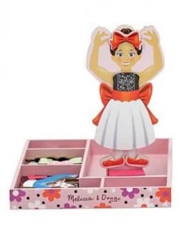 Melissa & Doug Nina Ballerina Magnetic Wooden Dress-Up Doll