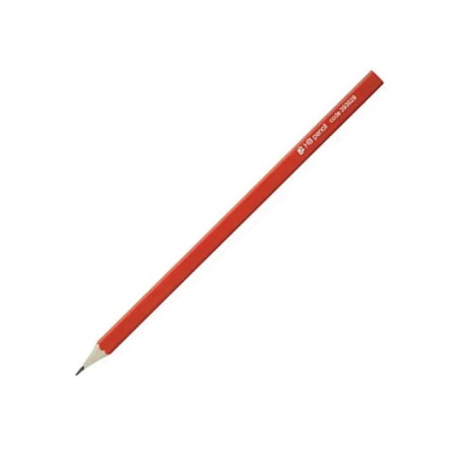 5 Star Pencil HB Red Barrel (12 Pack) 393628