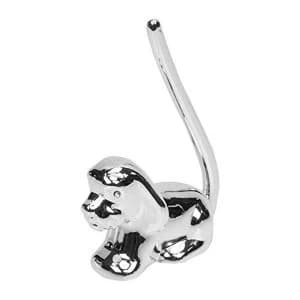 Sophia Silver Plated Ring Holder - Dog