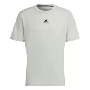 adidas AEROREADY Yoga T-Shirt Mens - Linen Green / Black