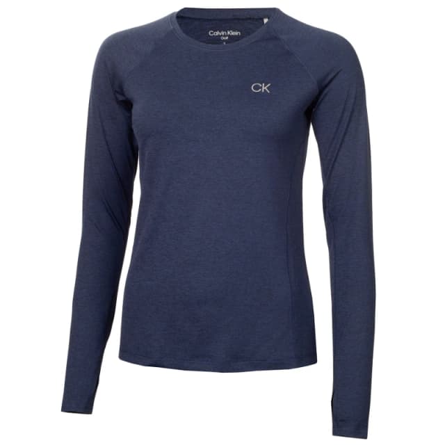 Calvin Klein Golf Long Sleeve Top Womens - Blue Blue 10