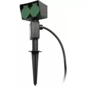 Netlighting Garten Outdoor Plug On Spike Black IP44