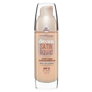 Maybelline Dream Satin Liquid Foundation 10 Ivory 30ml Nude