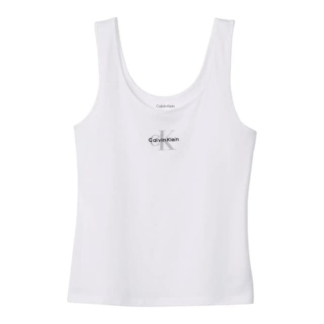 Calvin Klein Calvin Logo Vest Ld62 Classic White female 8 (XS)