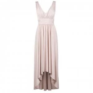 Biba Dip Hem Maxi Dress Womens - Champagne