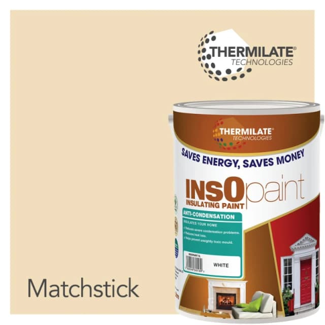 THERMILATE TECHNOLOGIES Anti Condensation Paint - 5L in Matchstick Matchstick Unisex 5L