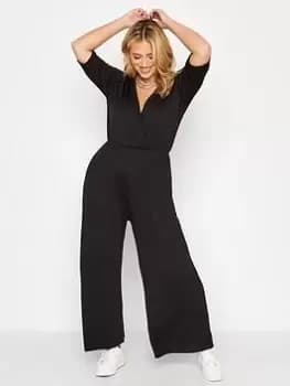 Yours Culotte Jumpsuit - Black, Size 22-24, Women
