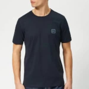 Hugo Boss Tales Chest Logo T-Shirt Navy Size S Men