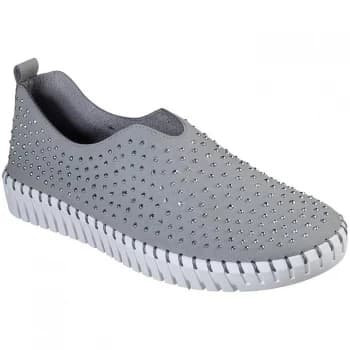 Skechers Sepulveda Blvd Womens Trainers - Grey
