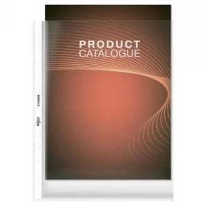 Rexel Premium A4 Punched Pockets; Maxi Extra Capacity; Embossed; Pack