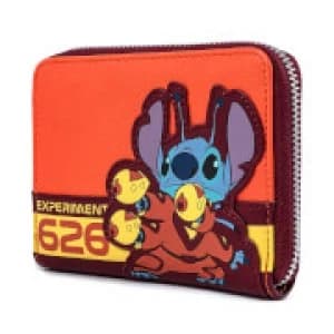 Loungefly Lilo And Stitch Experiment 626 Zip Around Wallet